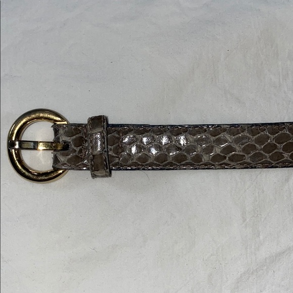 Genuine snakeskin belt - vintage - Picture 3 of 9